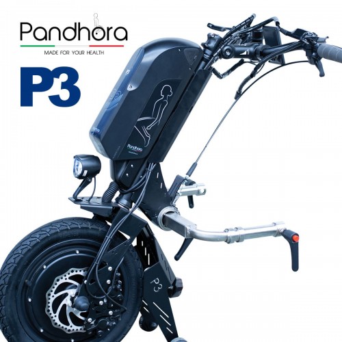 Przystawka elektryczna Pandhora P3 PLUS 1000W do wózka inwalidzkiego