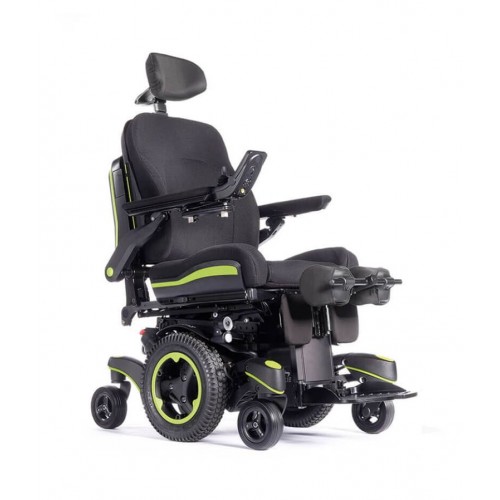 Elektryczny wózek inwalidzki Q700-UP M Sedeo Ergo z funkcją pionizacji i napędem na środkowe koła