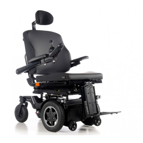 Elektryczny wózek inwalidzki Q400 F SEDEO PRO Sunrise Medical z napędem na przednie koła