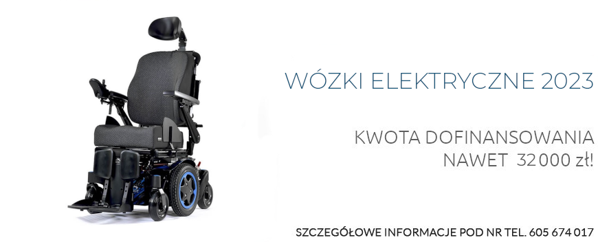 Wózki elektryczne 2023 kwota dofinansowania nawet do 32 000 zł